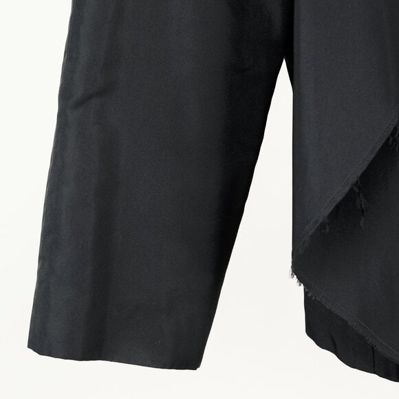 Chanel SS/06 RTW Runway Black Silk Taffeta Tie-Front Jacket - Picture 6 of 14